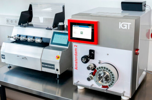 IGT High Speed Inking Unit 4 mit Probedruckgerät IGT Amsterdam 2 Basic